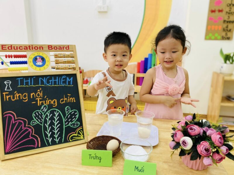 THÍ NGHIỆM THÚ VỊ: TRỨNG NỔI – TRỨNG CHÌM - Ảnh 3