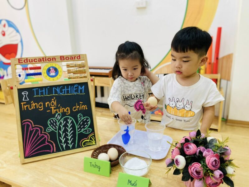 THÍ NGHIỆM THÚ VỊ: TRỨNG NỔI – TRỨNG CHÌM - Ảnh 4